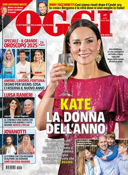 Oggi – 3 Gennaio 2025 Cover