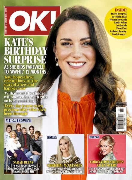 OK! Magazine UK – 6 January 2025 Cover