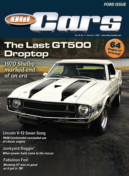 Old Cars Weekly – February 1 2025 Cover