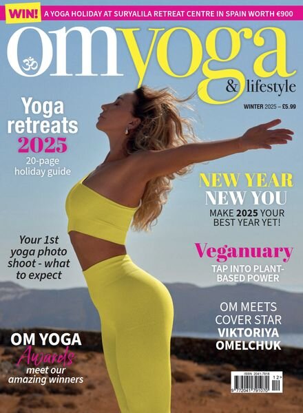 OM Yoga & Lifestyle – Winter 2025 Cover