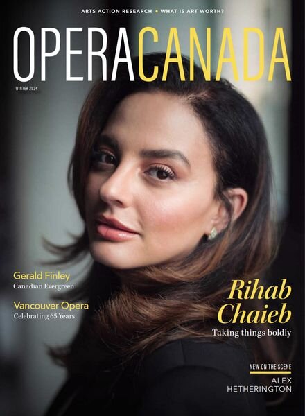Opera Canada – Winter 2024 Cover