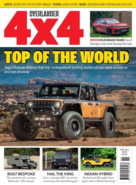 Overlander 4×4 – February 2025 Cover