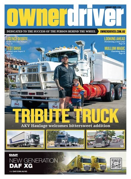 Owner Driver – Issue 384 2025 Cover