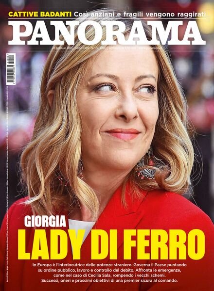Panorama Italia – 22 Gennaio 2025 Cover