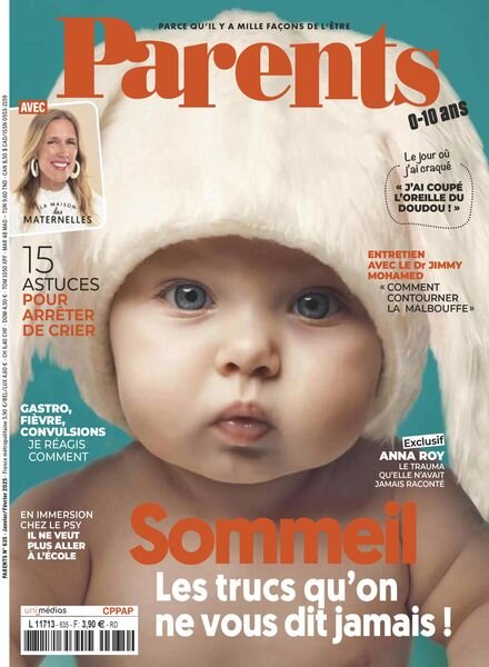 Parents France – Janvier-Fevrier 2025 Cover
