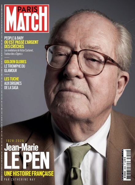 Paris Match – 9 Janvier 2025 Cover