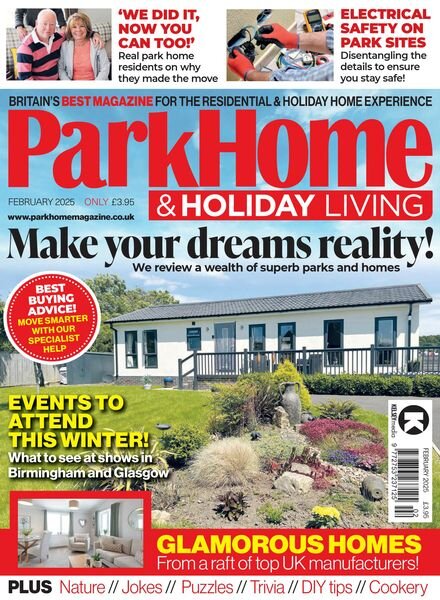 Park Home & Holiday Living – February 2025 Cover