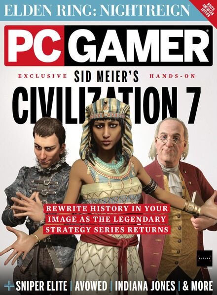 PC Gamer USA – March 2025 Cover