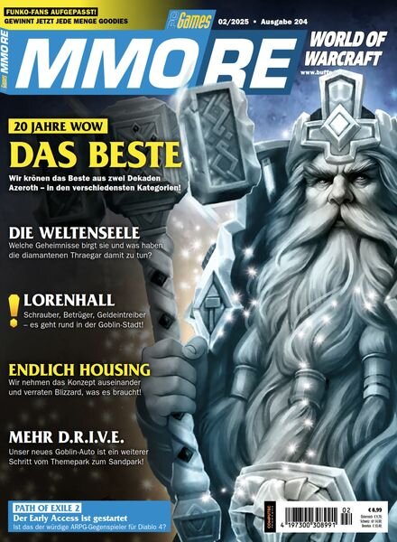 PC Games MMORE – Februar 2025 Cover