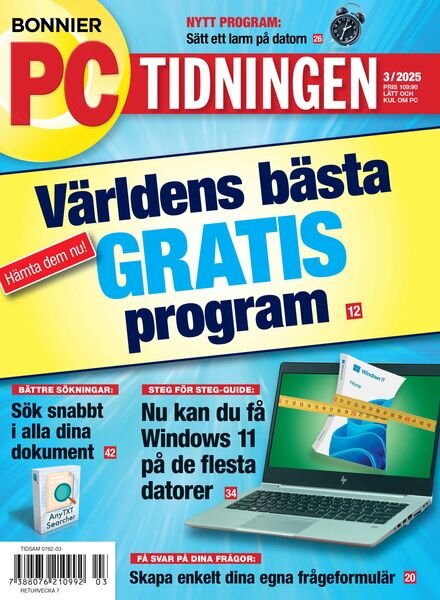 PC Tidningen – 21 Januari 2025 Cover