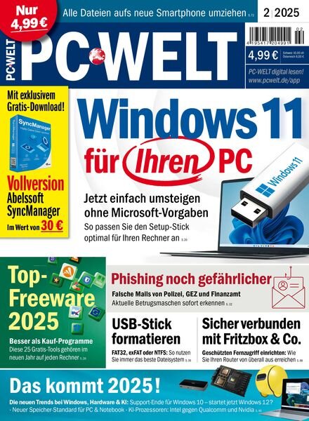 PC Welt – Februar 2025 Cover