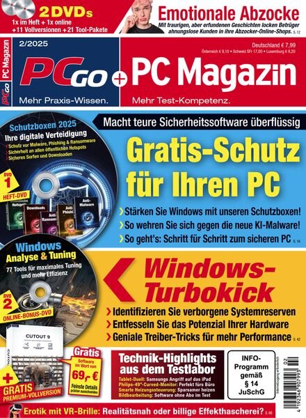 PCgo – Februar 2025 Cover