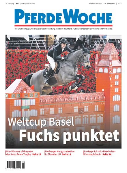 PferdeWoche – 15 Januar 2025 Cover