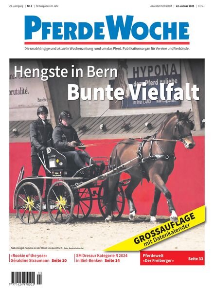 PferdeWoche – 22 Januar 2025 Cover