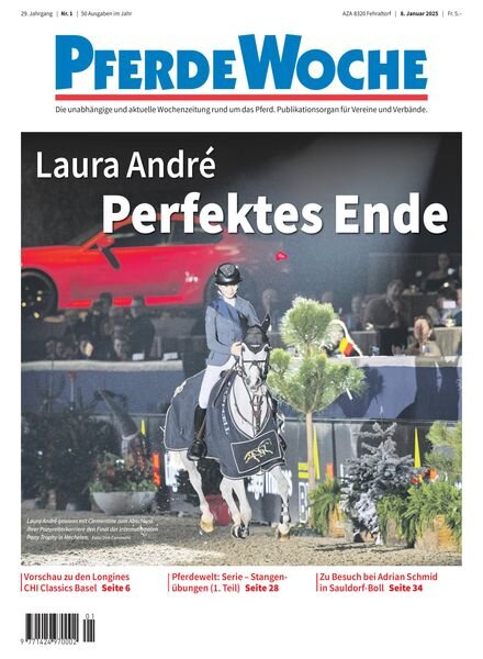 PferdeWoche – 8 Januar 2025 Cover