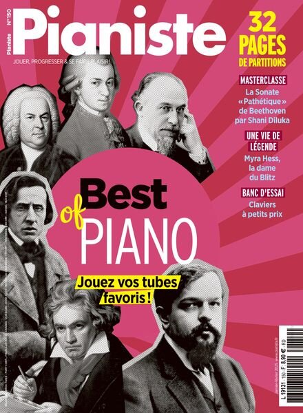 Pianiste – Janvier-Fevrier 2025 Cover