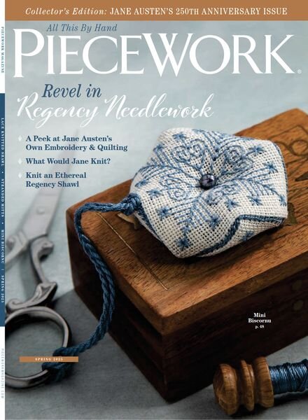PieceWork – Spring 2025 Cover