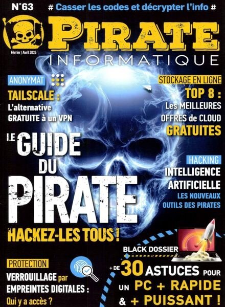 Pirate Informatique – Fevrier-Avril 2025 Cover