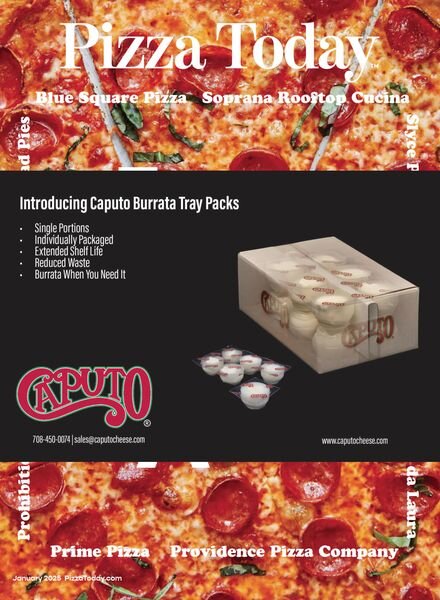 Pizza Today – January 2025 Cover