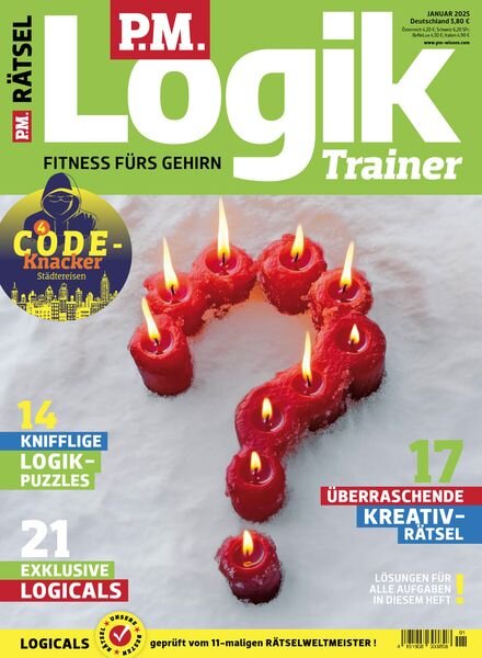 PM Logik Trainer – Januar 2025 Cover