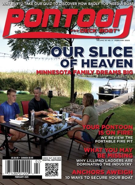 Pontoon & Deck Boat – February 2025 Cover