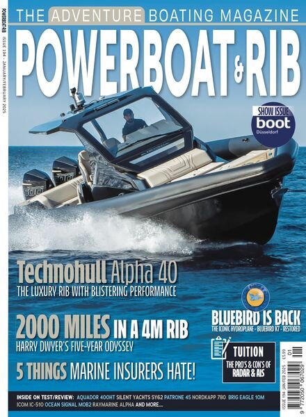 Powerboat & RIB – January-February 2025 Cover