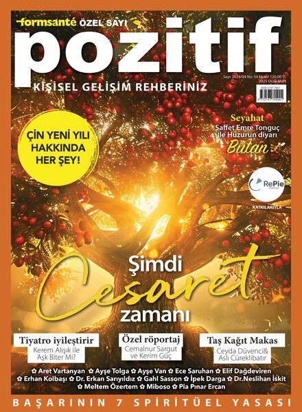 Pozitif – Aralik 2024 Cover