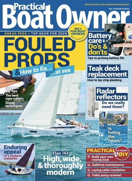 Practical Boat Owner – March 2025 Cover