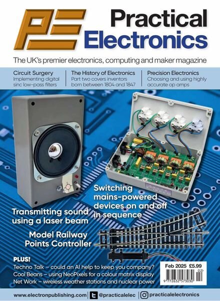 Practical Electronics – February 2025 Cover