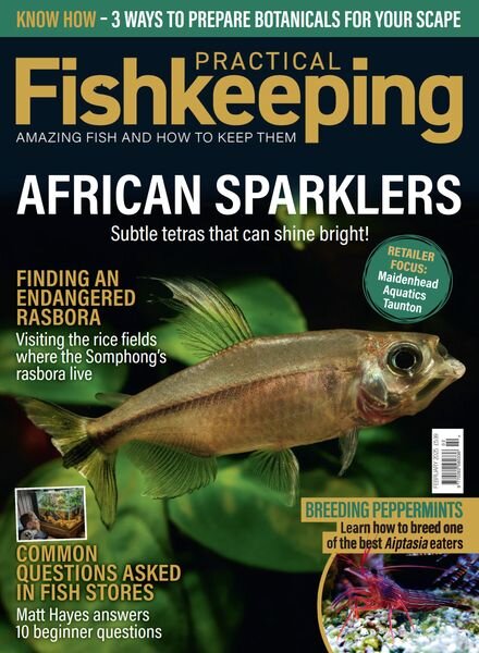 Practical Fishkeeping – February 2025 Cover