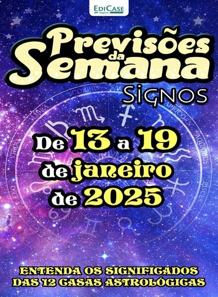 Previsoes da Semana – 13 Janeiro 2025 Cover