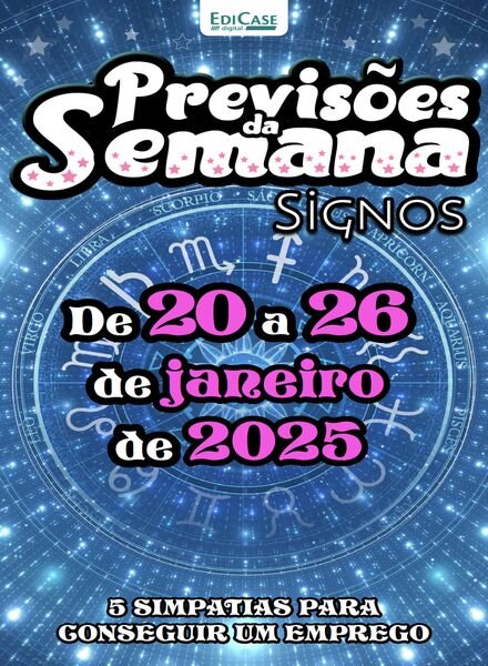 Previsoes da Semana – 20 Janeiro 2025 Cover
