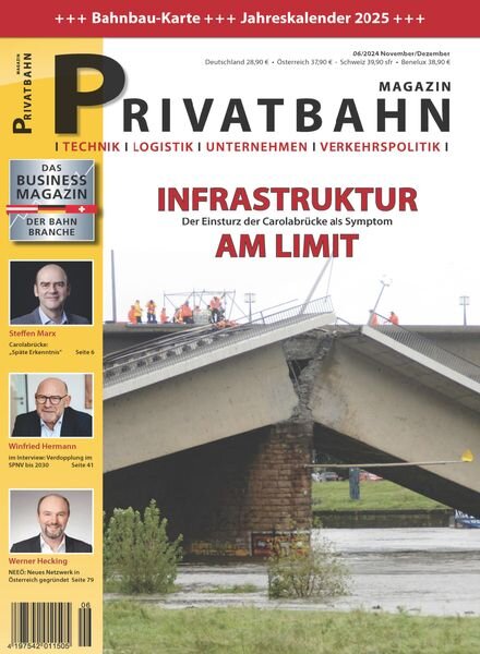 Privatbahn Magazin – November-Dezember 2024 Cover