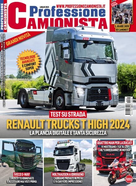 Professione Camionista – Lugliio 2024 Cover