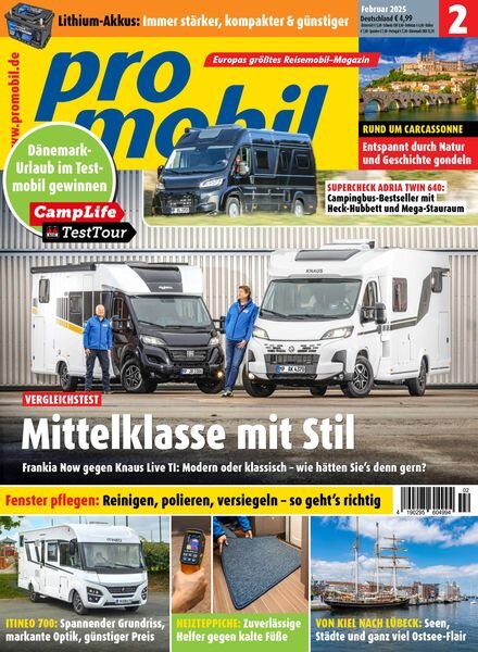 Promobil – Februar 2025 Cover