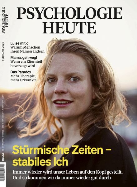 Psychologie Heute – Februar 2025 Cover