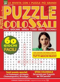 Puzzle Colossali – Febbraio-Marzo 2025
