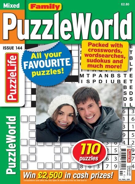Puzzle World – January 2025 Cover