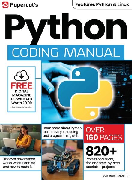 Python Coding Manual – January 2025 Cover