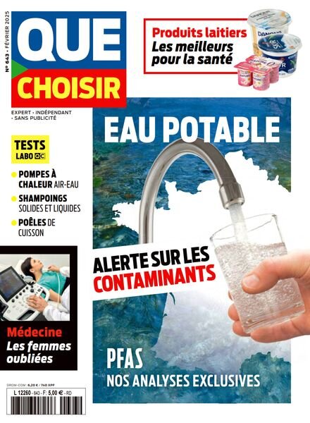 Que Choisir – Fevrier 2025 Cover