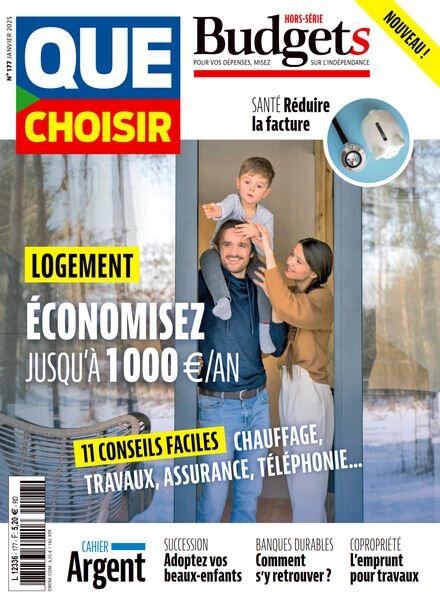 Que Choisir – Hors-Serie – Janvier 2025 Cover