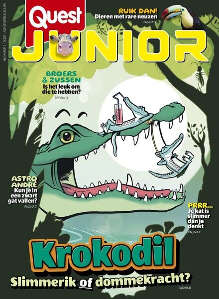 Quest Junior – Januari 2025 Cover