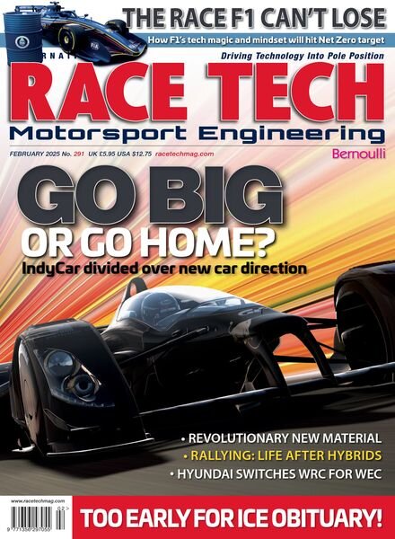 Race Tech – February 2025 Cover