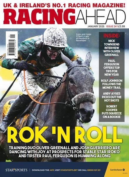 Racing Ahead – January 2025 Cover