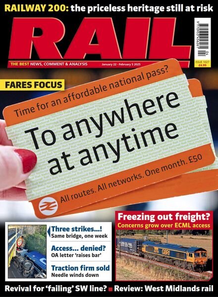 Rail – 22 January 2025 Cover