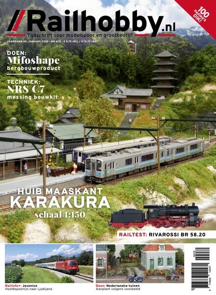 Railhobby – Januari 2025 Cover