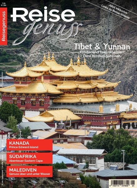 Reisegenuss – 3 Januar 2025 Cover