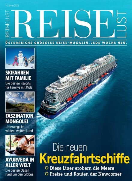 Reiselust – 14 Januar 2025 Cover
