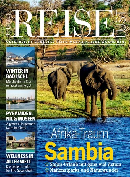 Reiselust – 21 Januar 2025 Cover