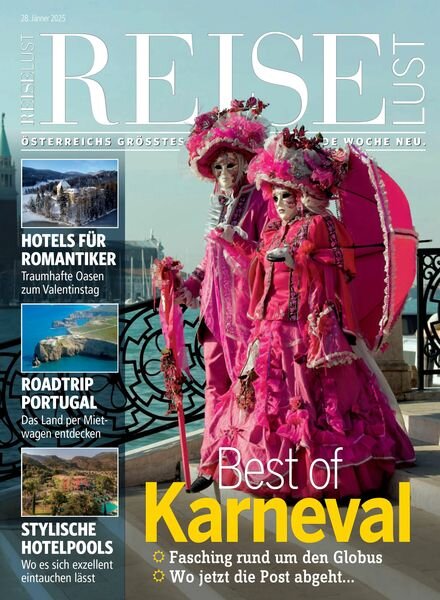 Reiselust – 28 Januar 2025 Cover